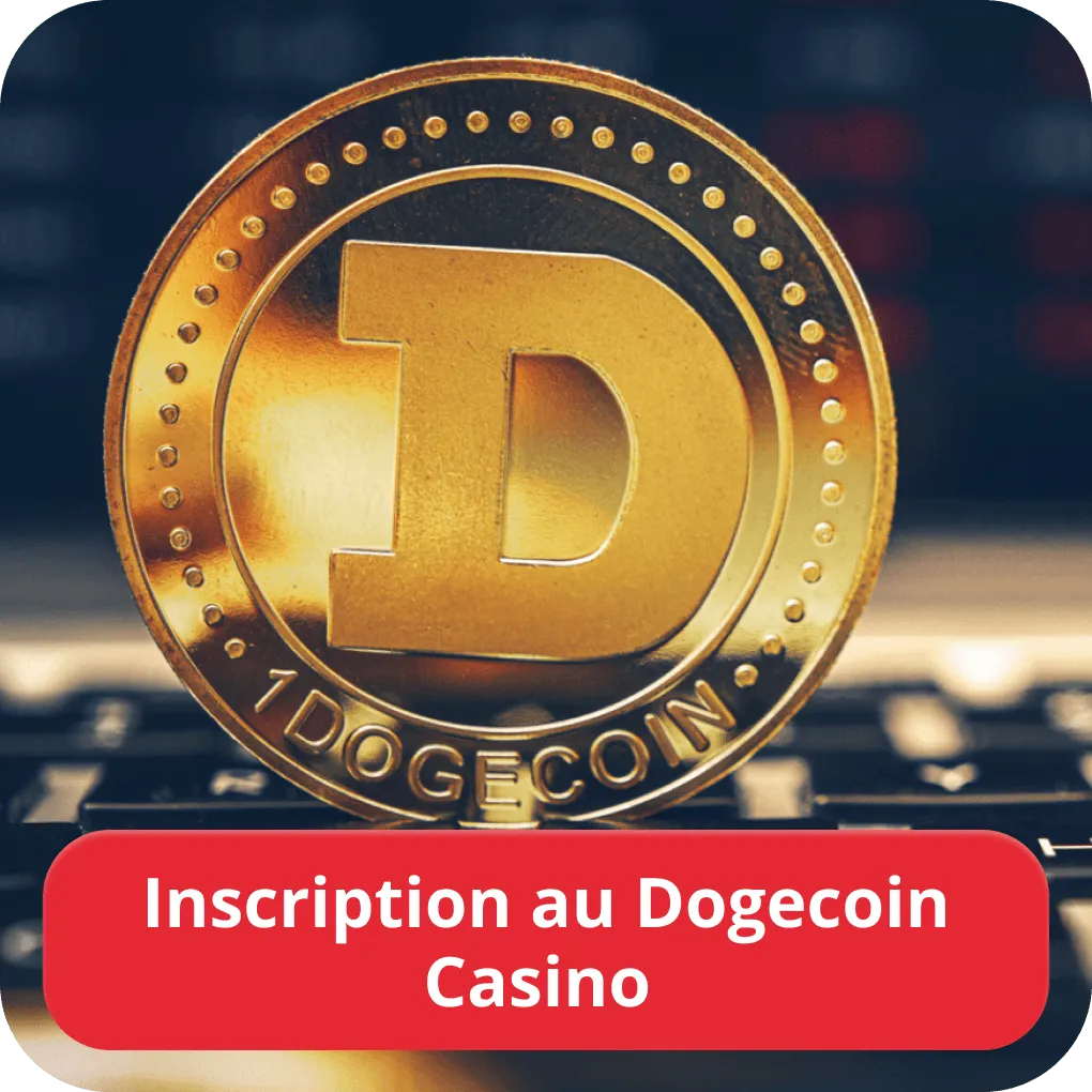 Inscription au Dogecoin Casino 