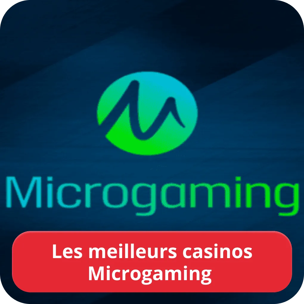 Les meilleurs casinos Microgaming 