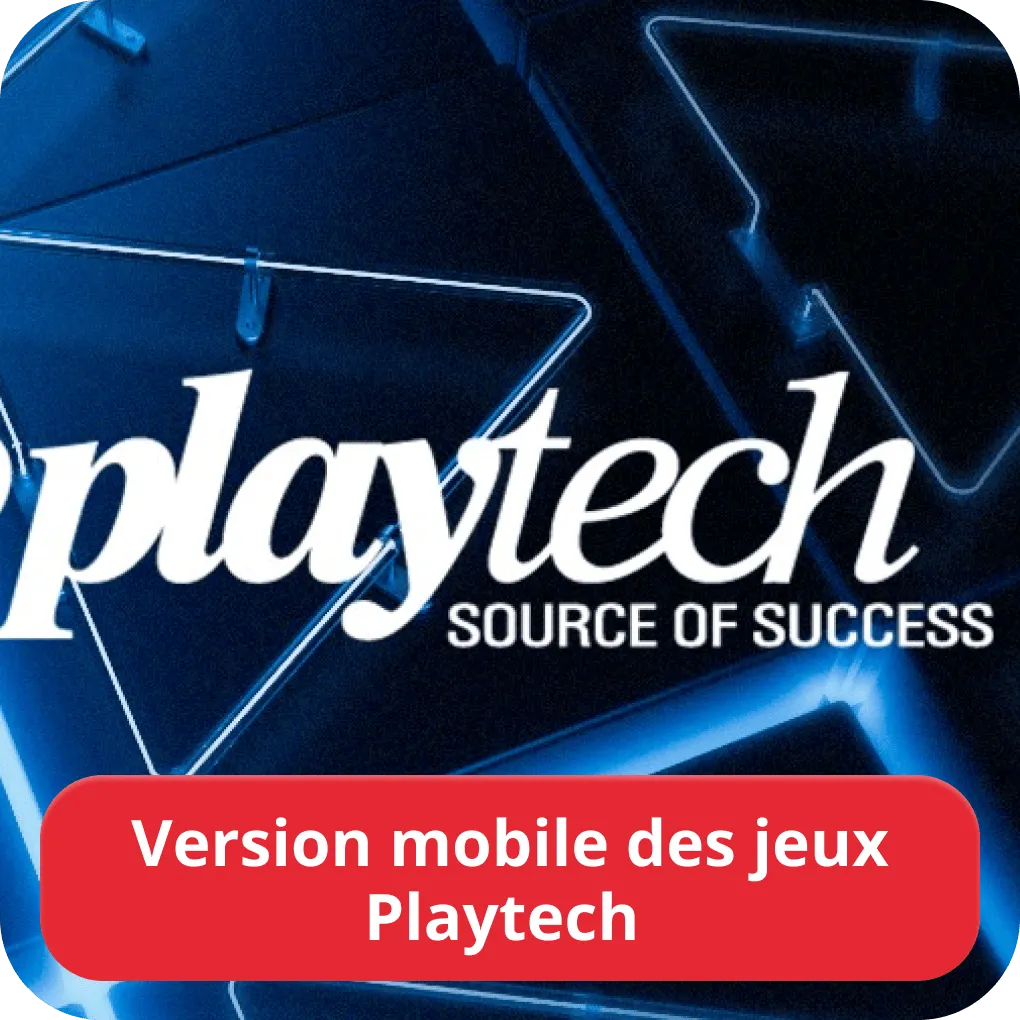 Version mobile des jeux Playtech 